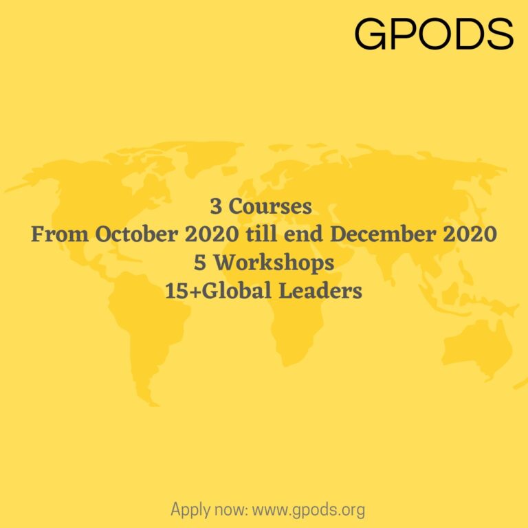 Fellowship- Global Policy, Diplomacy, and Sustainability (GPODS)