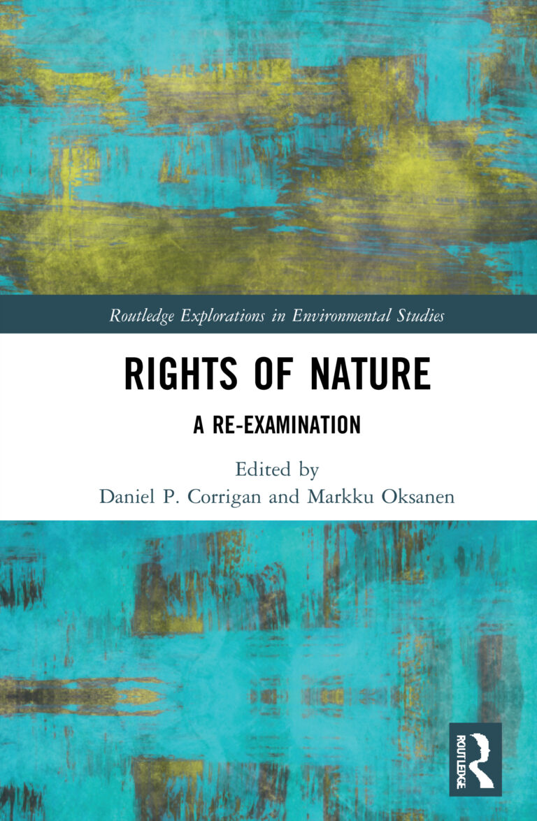 Virtual Book Launch – Rights of Nature: A Re-examination