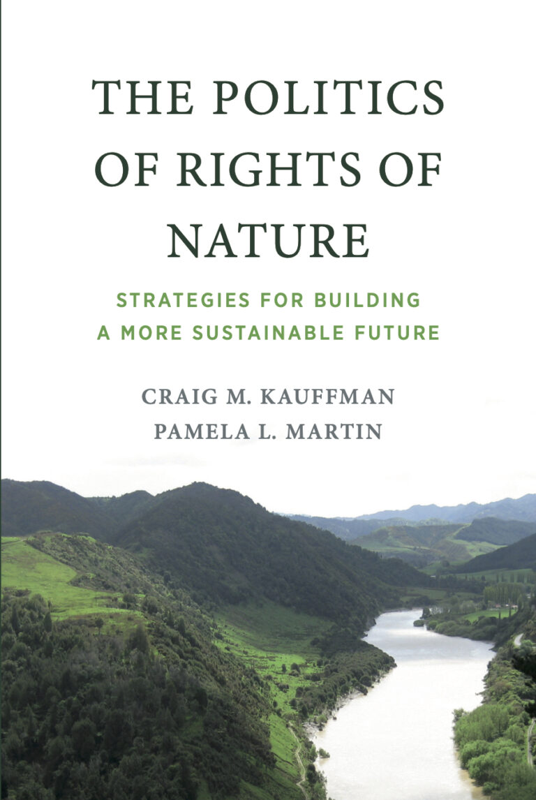 Virtual Book Launch— The Politics of Rights of Nature: Strategies for Building a More Sustainable Future