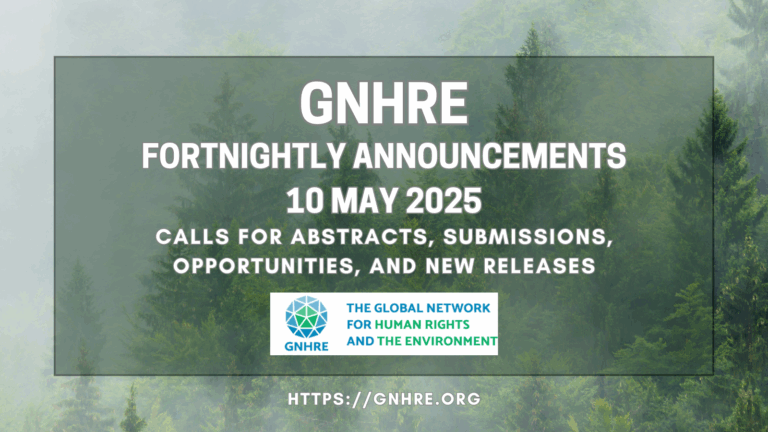 Announcements: 10 May 2025