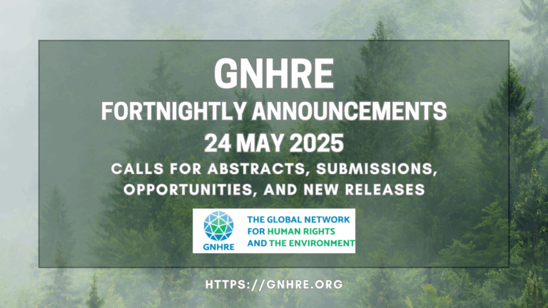 Announcements: 24 May 2025